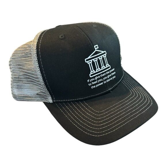 If you give them power to feed you/power to starve you- Snapback Hat- Brand New! - Picture 2 of 4